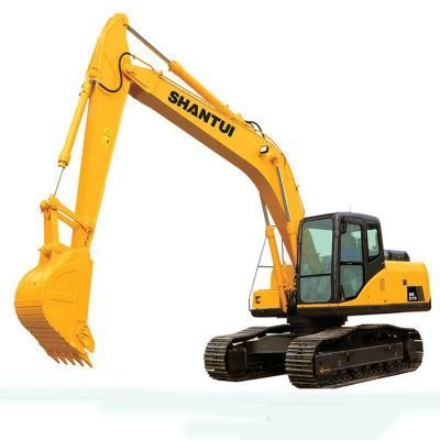 Construction Equipment Shantui Se210W Digging 20 Ton Crawler Excavator