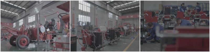 Thermoplastic Road Line Grinding Machine with Alloy-Head Rotation