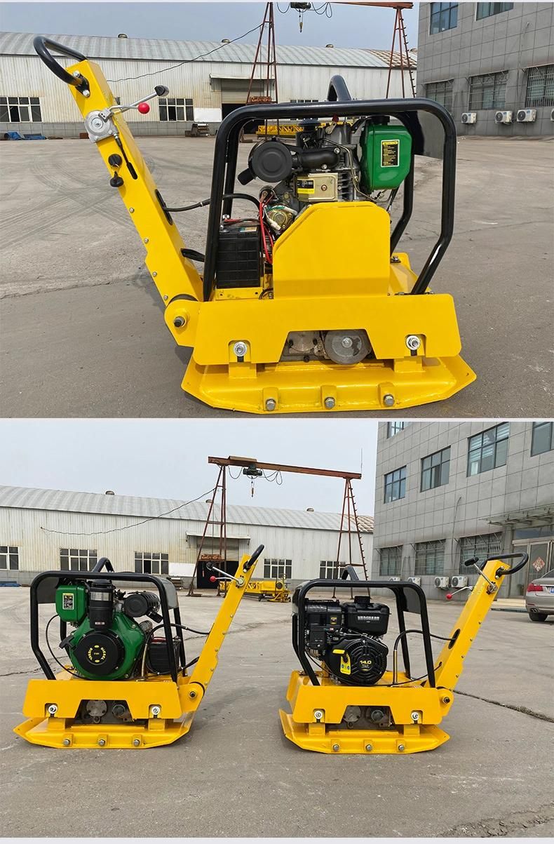 Diesel Engine Plate Compactor Changfa Vibrating Earth Compact Road Compactor