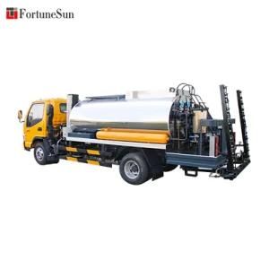 5000L Automatic Asphalt Distributor Truck Sprayer for Emulsion Bitumen