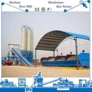 Stationary 90m3/H Ready Mixed Cement Concrete Mixing Plant for Sale with Ce ISO Certification