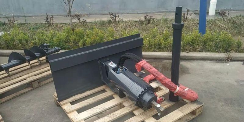 Skid Steer Loader Mini Attachment Drilling Auger for Sale