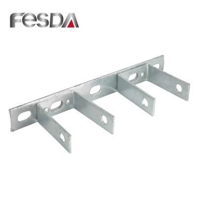 Safety Metal Aluminum Wire Cross Arm Bracket