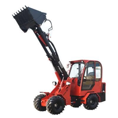 Steel Camel Small Wheel Loader, 0.6t~2t Telescopic Wheel Loader, Mini Loader for Farm Works