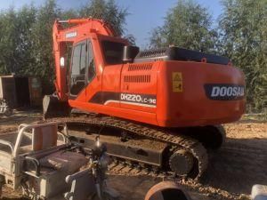 Good Condition Dh220-9e Used Excavator