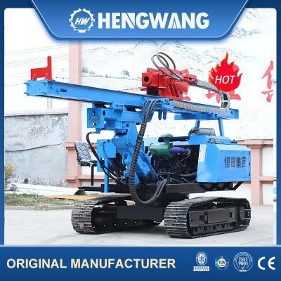 Solar Post Hammer Pile Driver Piling Machine