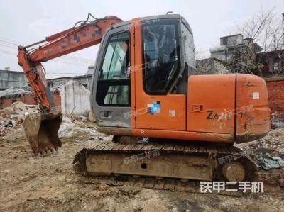 Used Mini Medium Backhoe Excavator Hitachi ZX70 Construction Machine Second-Hand