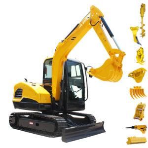 Mini Excavator Macao 3.5 Ton Mini Excavator for Sale Euro5 Excavator
