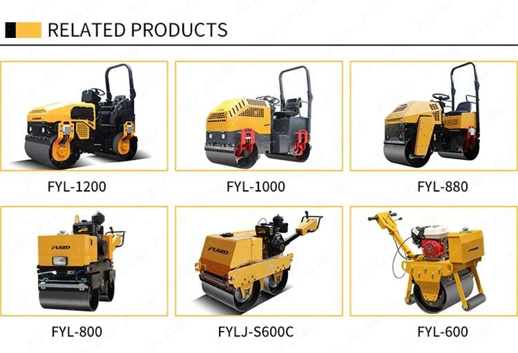 Honda Powered 550kg Walk Behind Vibratory Roller Compactor for Sale Thailand