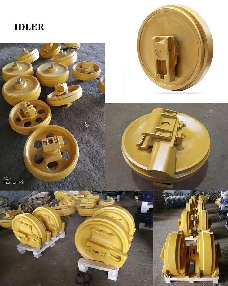 Idler Front Idler Idler Ec290 Ec290b Dozer Idler Bulldozer Excavator Undercarriage Parts Forging Front Idler Assembly