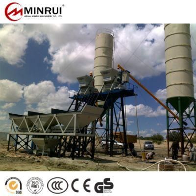 Minrui Hzs25 Self Loading 30m3h Concrete Batching Mixing Plant