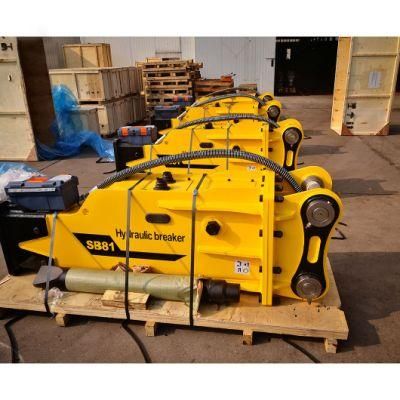 Side Type Hydraulic Breaker Sb81 Breaker Sb121 Breaker for 20 Ton Excavator Breaker