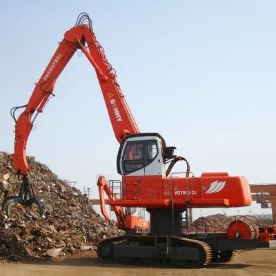 Wzyd55-8c Bonny 55 Ton Hydraulic Material Handler with Rotational Orange-Peel Grapple