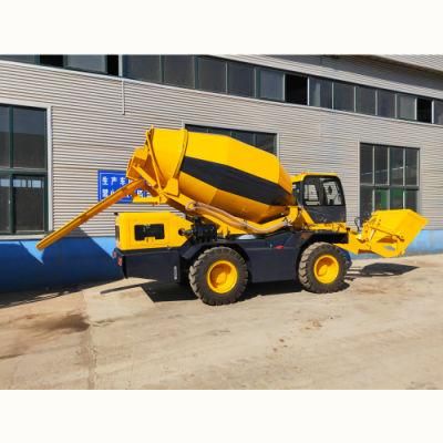 Lowest Price 3.5m3 Motomixer Self Loading Mobile Concrete Mixer Truck