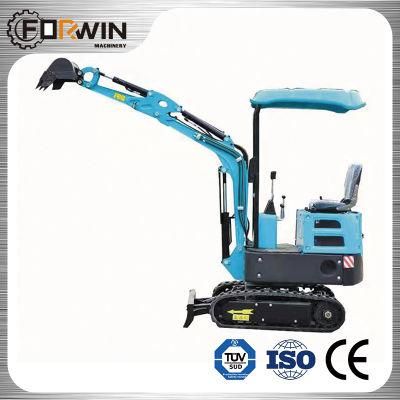 Forwin Small Excavator Fw12D (Roof) with Koop Emission Engine Minibagger for Sale