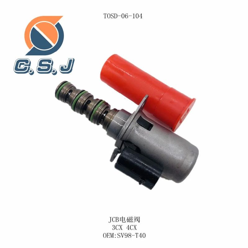 High Quality Sv98-T40 24V Solenoid Valve for Jcb 3cx 4cx