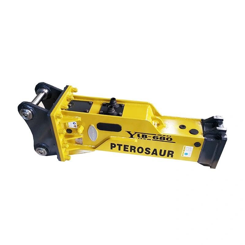 Box Type 4-7ton Excavator Hydraulic Rock Breaker Hammer with Chisel