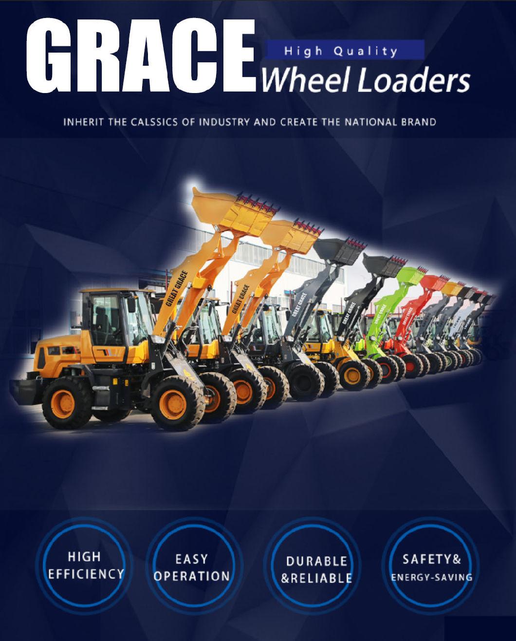 Chinese Cheap Loader Backhoe with Price Compact 4X4 in The Philippines Mini Backhoe Loaders for Sale 4WD Mini Wheel Loader Zl20/Hydraulic/1600kg /2000kg Wheel