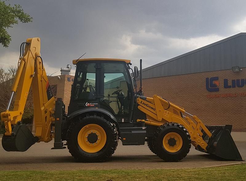Liugong Clg 766A Jcb Loader Backhoe with 100HP Power
