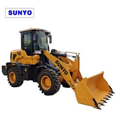 Model Zl940b Mini Loader Is One Sunyo Wheel Loaders as Backhoe Loader Are Good Construction Machinery.