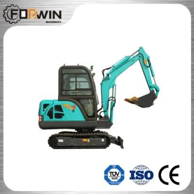 China High Standard 2.5 T Small Backhoe Digger Fw25b Mini Hydraulic Pump Rubber Crawler Track Excavators Cheap Price for Sale