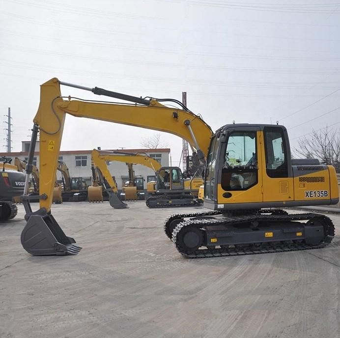 XCMG Official Xe135b 13ton Hydraulic Crawler Digger Excavator with Isuzu Engine