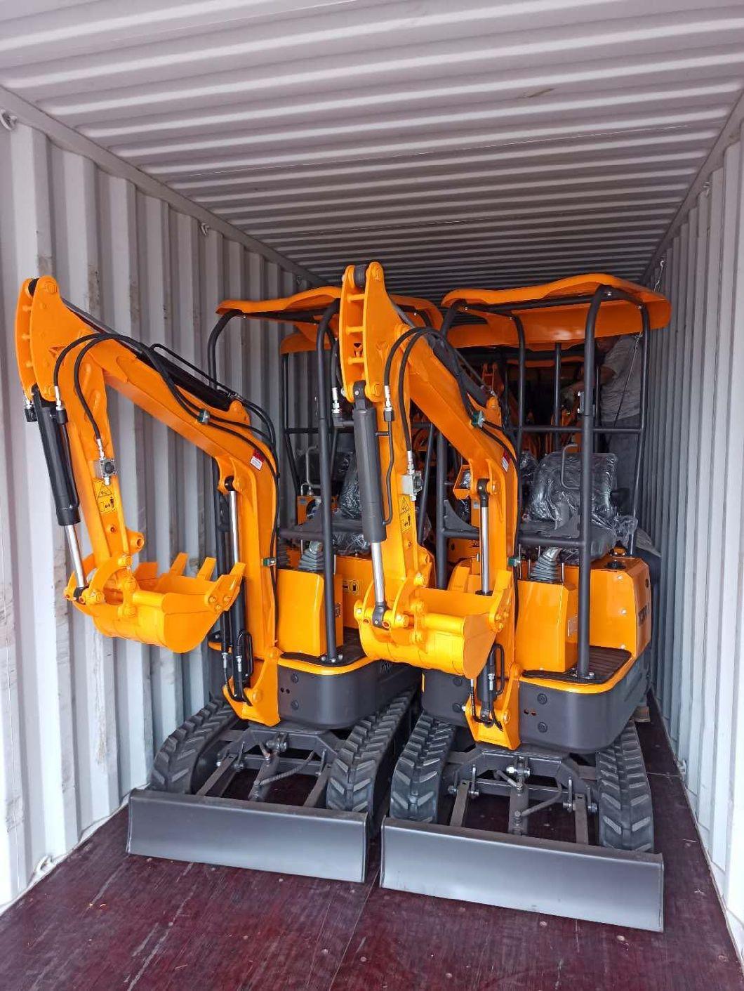 Xn10 1 Ton Mini Excavators Mini Digger EPA Engine Mini Crawler Excavator