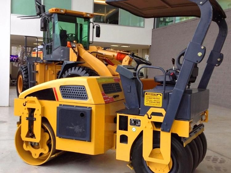 Mechanical Drive Double Amplitude Vibrating Road Roller Compactor Ltc203p for Sale