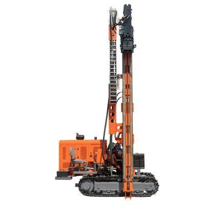 Excavator Mounted Solar Pile Driver for Photovoltaic Panel Install