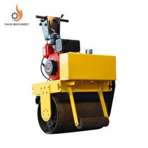 700 Single Wheel Asphalt Roller Compactor Hydraulic Driving Vibratory Road Roller