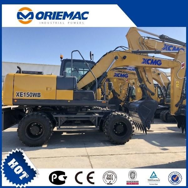 Wheeled Excavator Xe150wb 15ton Excavator on Wheels