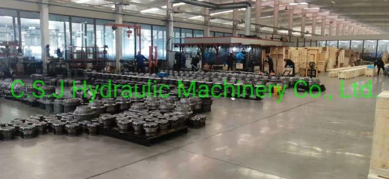 Travel Motor Gearbox Assy 39q6-42100 for Hyundai R220-9 Excavator