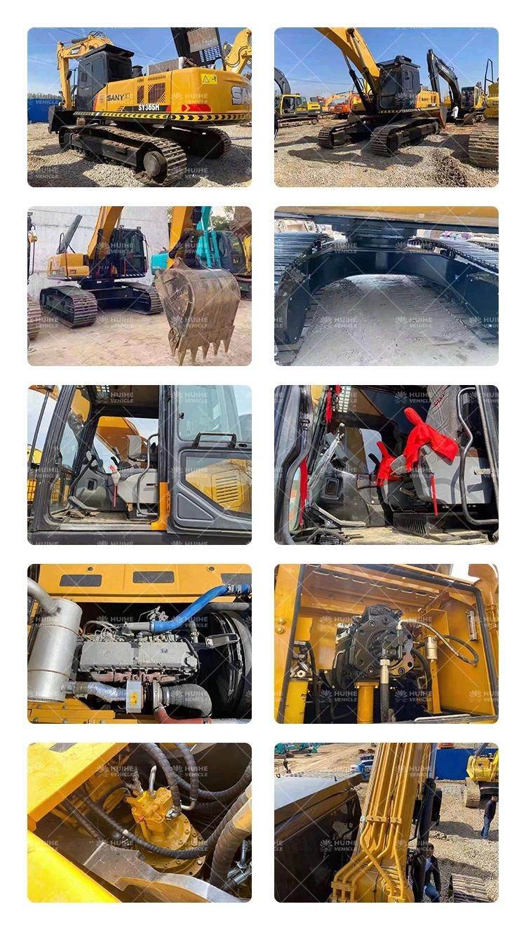 Second Hand Used Sany Power Tiller Excavator Crawler Hydraulic Excavator Sany Super Mini Excavators