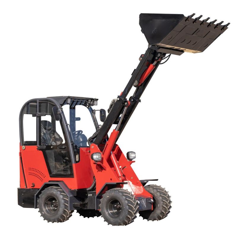 Factory Price Compact/Articulated 4WD CE/TUV Japanese Yanmar Euro 5 Engine 0.6 Ton to 2 Ton Small/Mini Telescopic Front End Skid Steer Wheel Loader on Sale