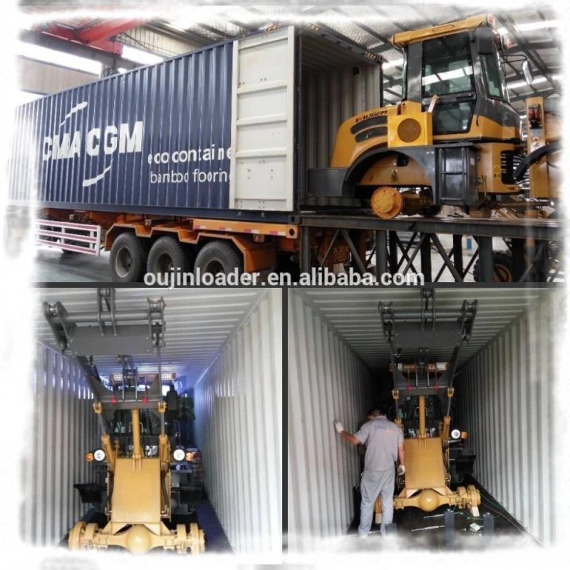 Oj16 Loading 1600kg Construction Equipment Mini Wheel Loader