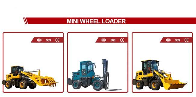 Shandong Lehman Loaders 0.6ton- 5.0ton Mini Wheel Loader Mini Loader