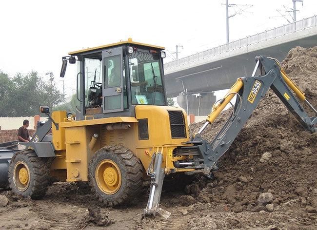 Backhole Loader Made in China Wz30-25 Mini Tractor Backhoe Loader with Cheaper Price
