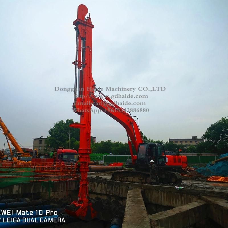 CE-Approved 25m Digging Depth Long Extension/Telescopic Arm/Stick for Hitachi Zx360 Excavator