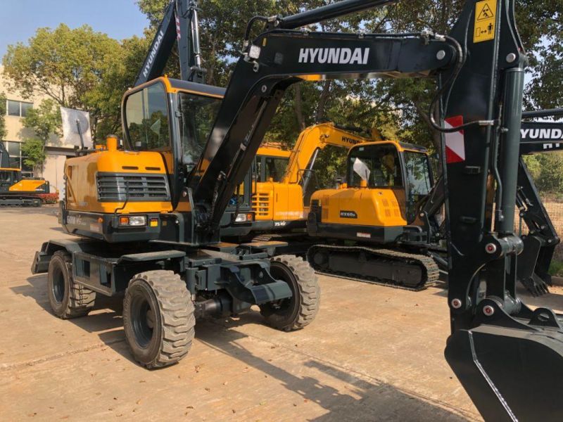 R60wvs Hyundai 6tons Tyre Wheel Loader for Sale