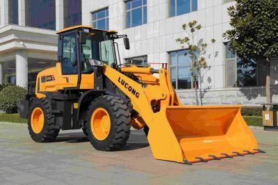 Small Mini Construction Machinery Wheel Loader with Big Cab