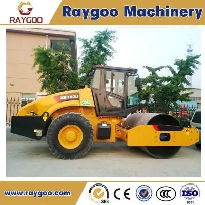 Chinese Raygoo 12 Tons Mechanical Drive Single Drum Vibratory Road Roller Mini Road Roller Compactor Rg123xsh
