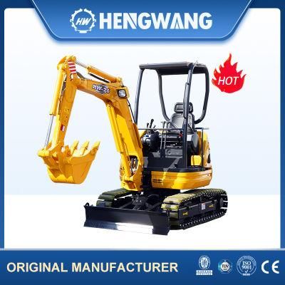 Farm Use 2.6ton Digging Breaking Excavator Machine