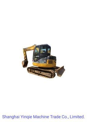 Original Working Excavator Komatsu PC78us with Blade and Quick Coupler