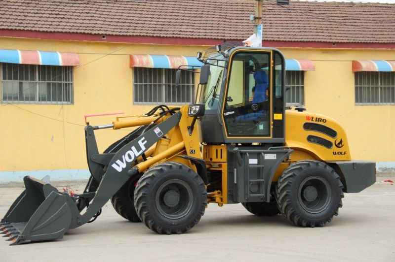 Cheaper Price Chinese New Loader 1.8 Tons Wheel Loaders