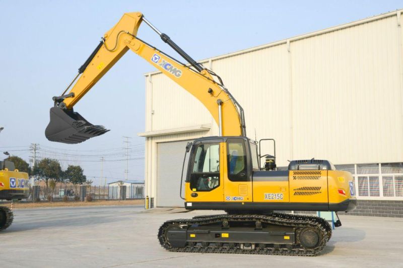 XCMG Factory Xe215c Chinese 20 Ton Hydraulic Crawler Excavator with Isuzu Engine for Sale