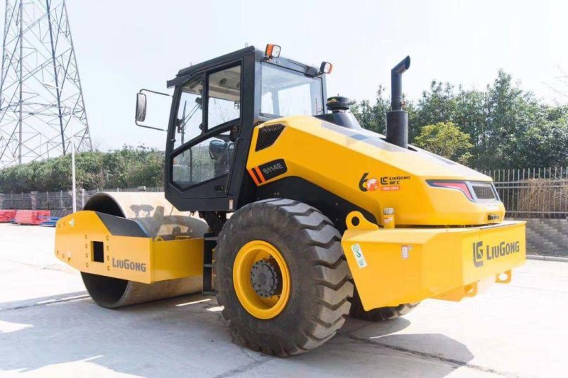Liugong Rollers 6114e Single Drum Road Roller 14ton Vibratory Compactor Machine