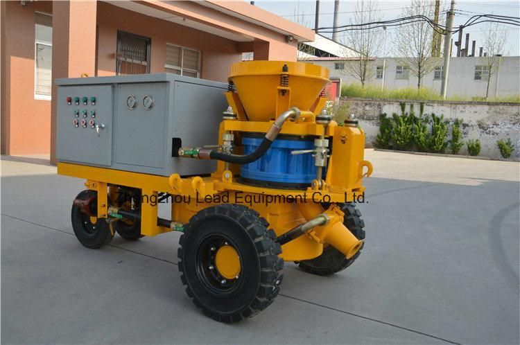 5m3 Per Hour Concrete Spraying Output Dry Shotcrete Machine for Tunnel Shotcrete