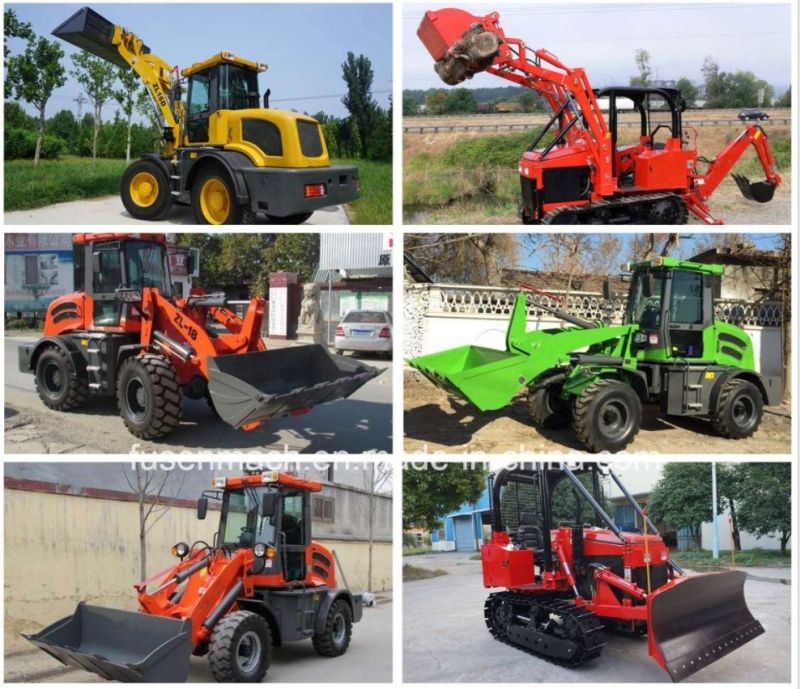 3 Tons 1.8 Cubic 92kw Small Front End Wheel Loader Shovel Loader Mini Loader with Ce