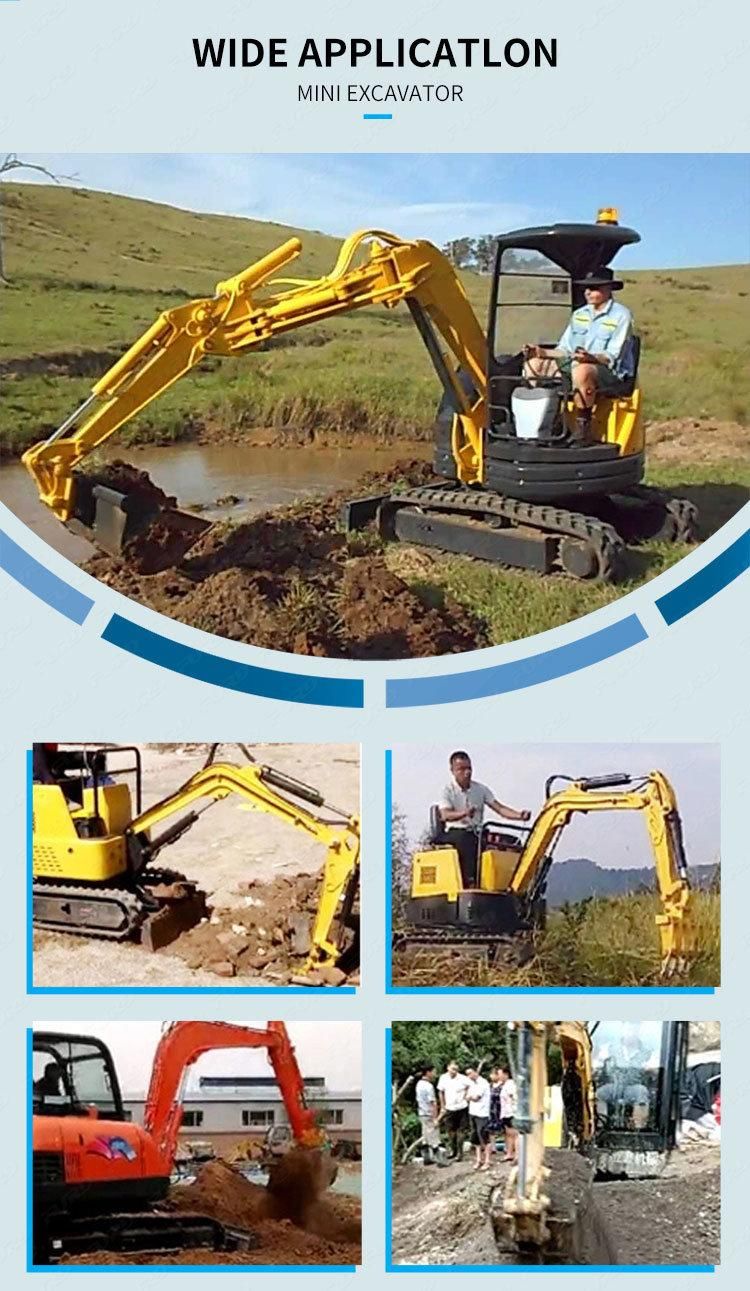 Reliable Quality 1ton Mini Excavator Bucket Digger Good Price