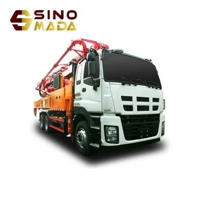 Hot Sale 37m 48m 56m Concrete Boom Pump Truck Truck-Mounted Concrete Pumps Concrete Placing Boom